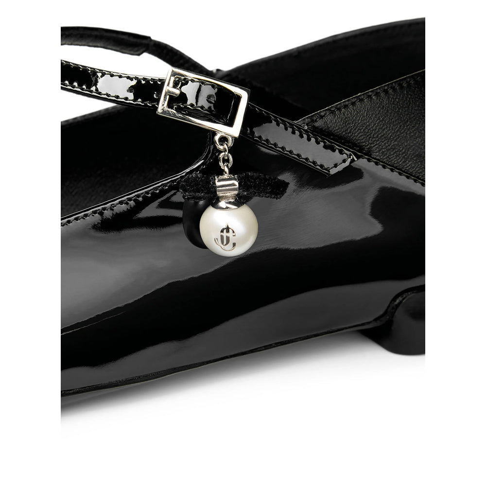 Jimmy Choo Black Ballet Flats Women