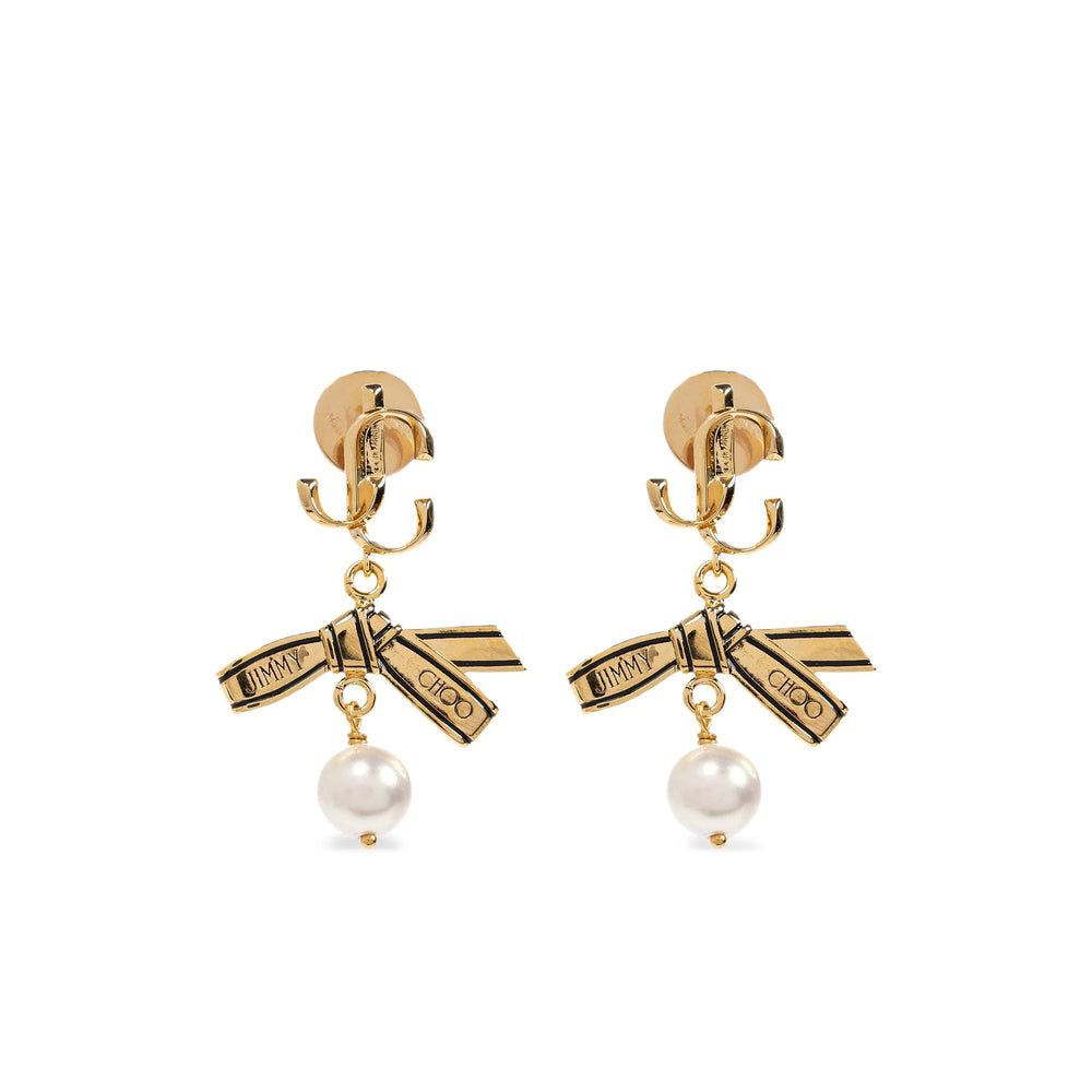 Jimmy Choo Gold Earrings Women