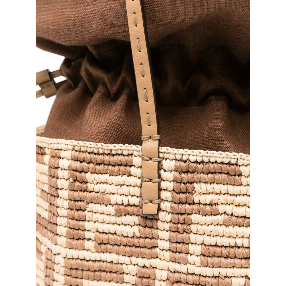 Fendi Neutrals Tote Bags Women