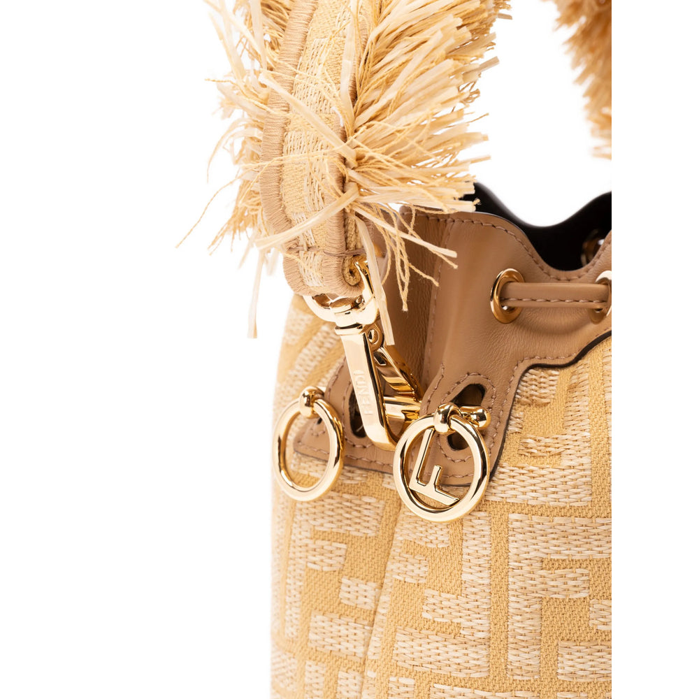 Fendi Neutrals Bucket Bags Women