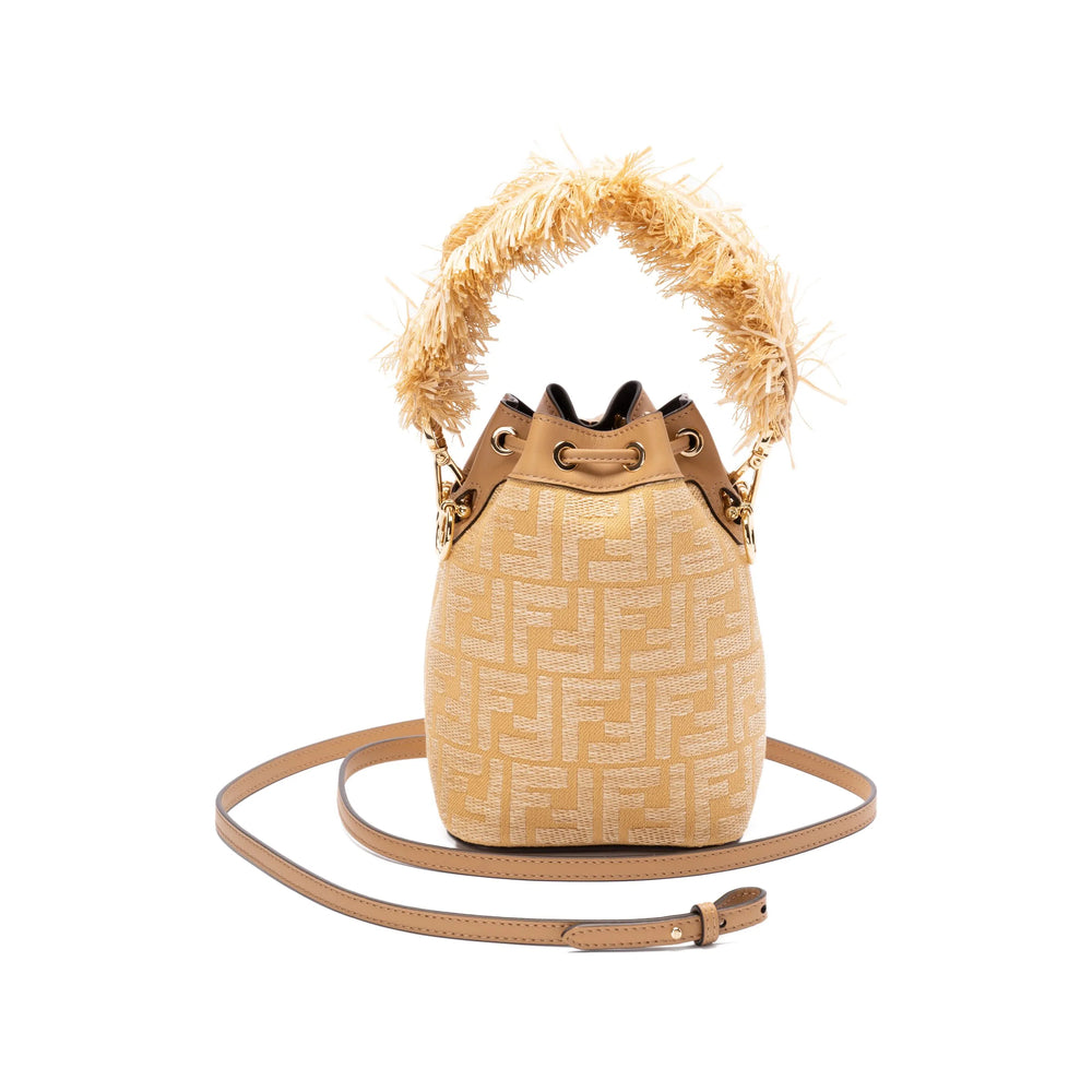 Fendi Neutrals Bucket Bags Women