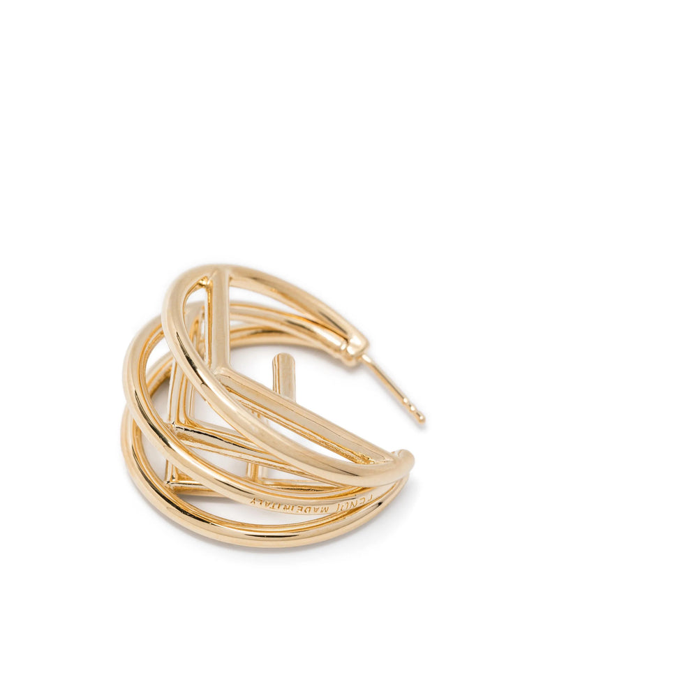 Fendi Gold Earrings Women