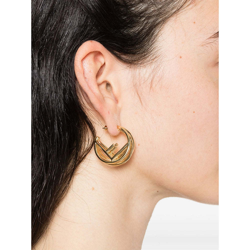 Fendi Gold Earrings Women