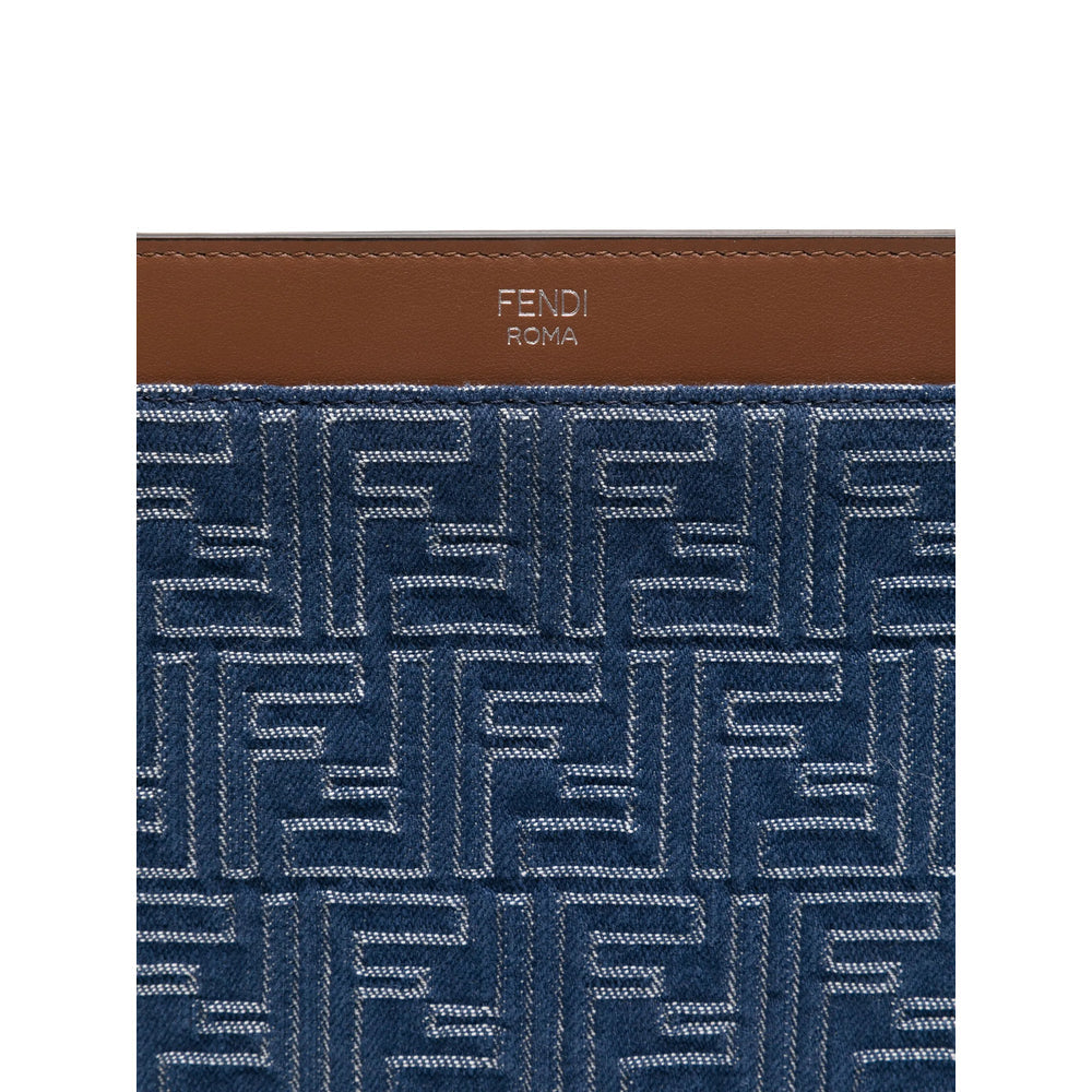 Fendi Blue Clutch Bags Men