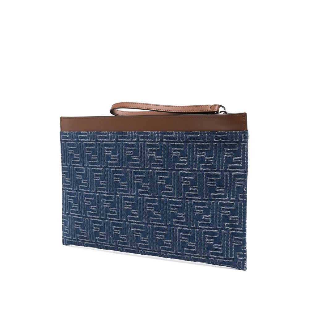Fendi Blue Clutch Bags Men