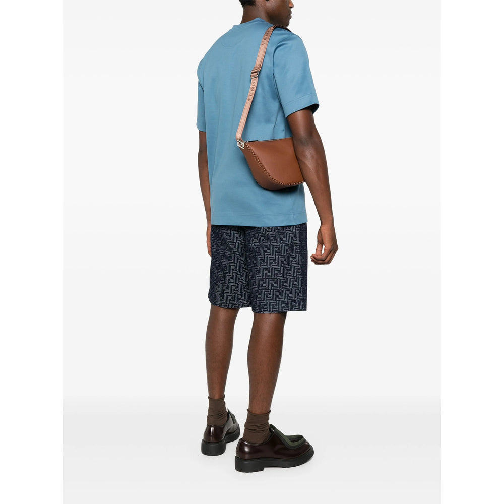 Fendi Brown Messenger Bags Men