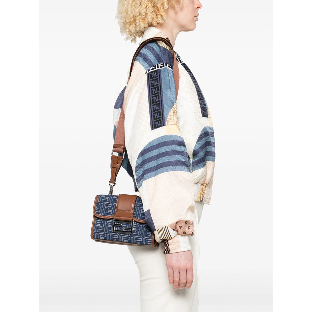 Fendi Blue Messenger Bags Men