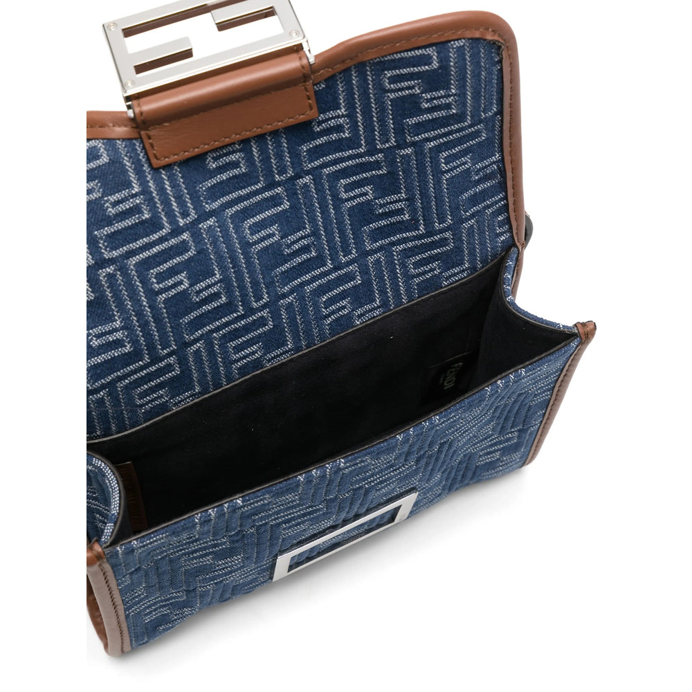 Fendi Blue Messenger Bags Men