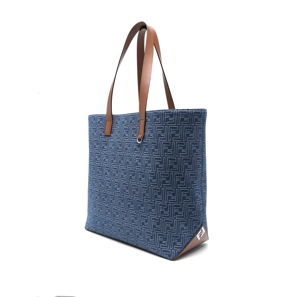 Fendi Blue Tote Bags Men
