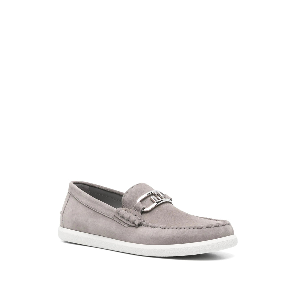 Fendi Grey Loafers Men