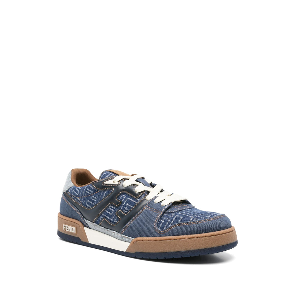 Fendi Blue Trainers - Low-Tops Men