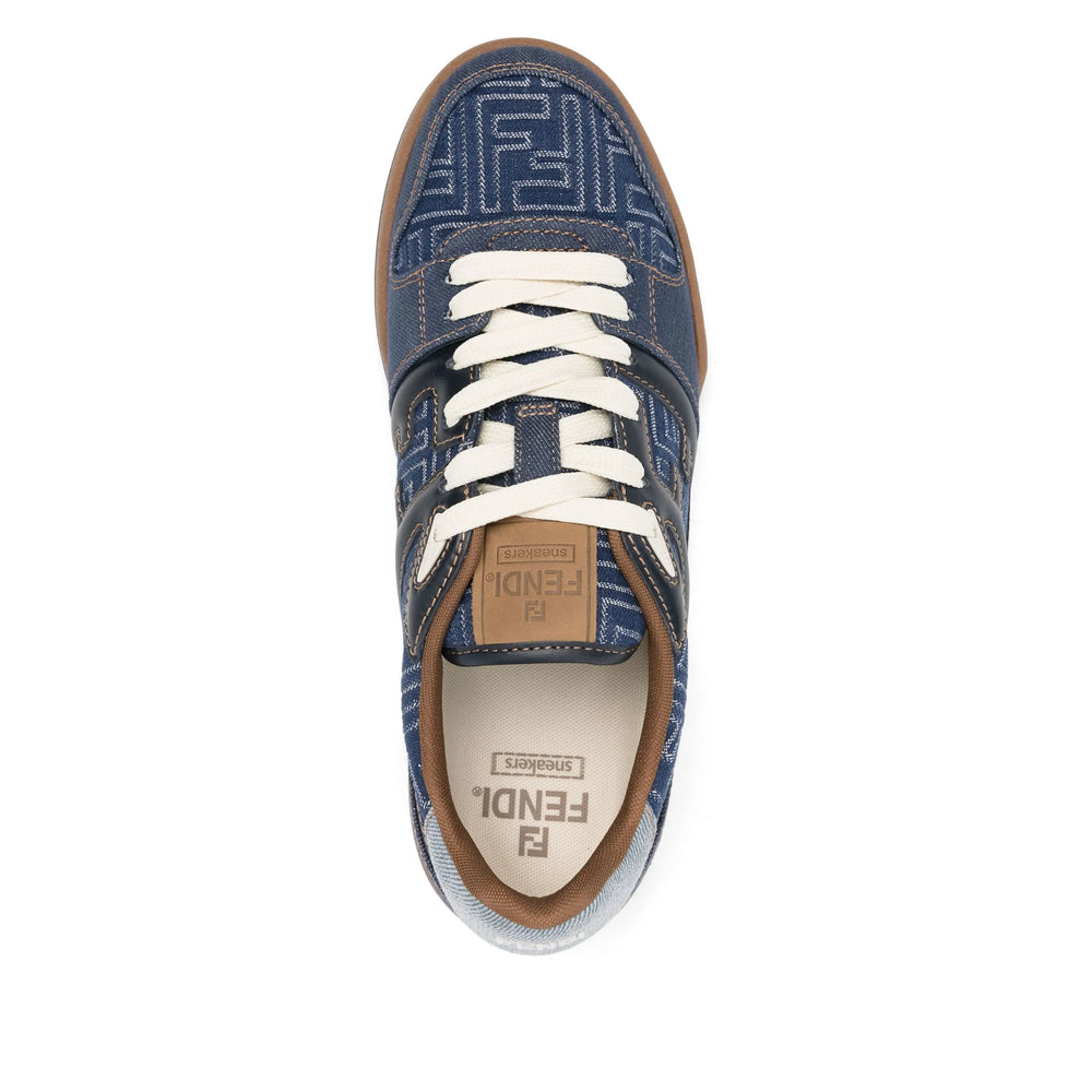Fendi Blue Trainers - Low-Tops Men