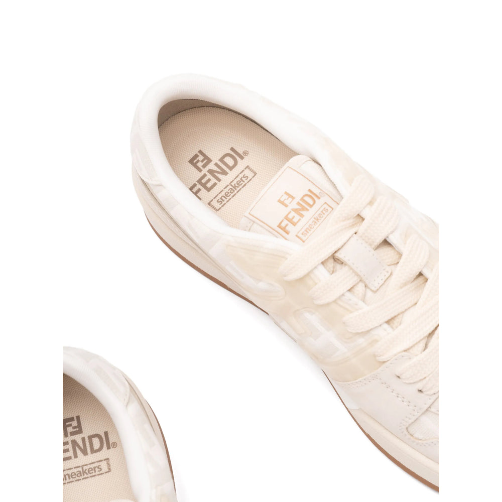 Fendi Neutrals Trainers - Low-Tops Men