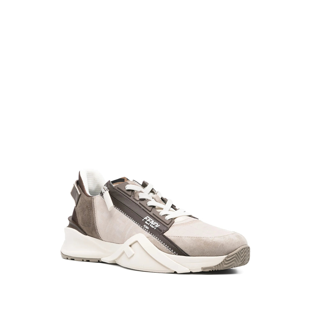 Fendi Neutrals Trainers - Low-Tops Men