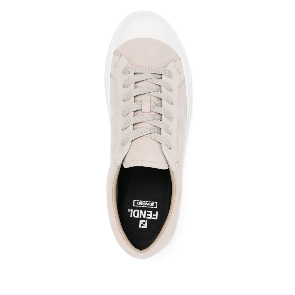 Fendi Neutrals Trainers - Low-Tops Men