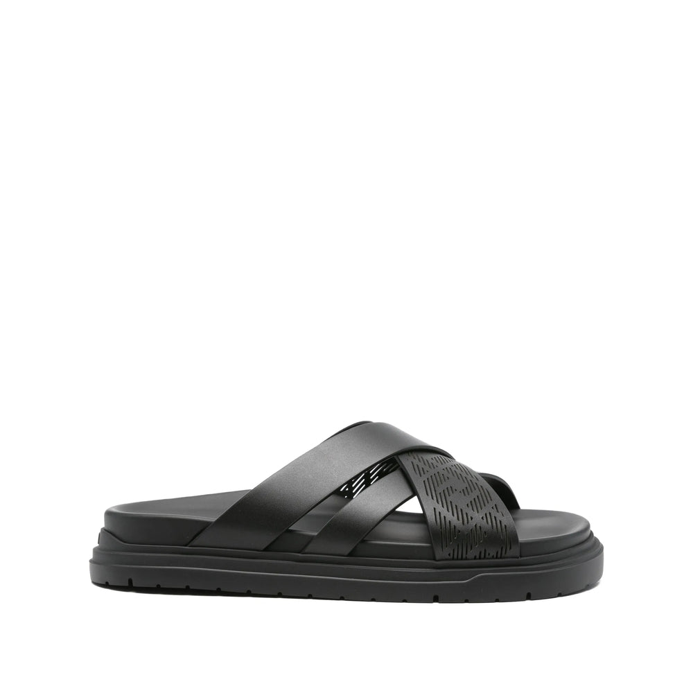 Fendi Black Sandals Men