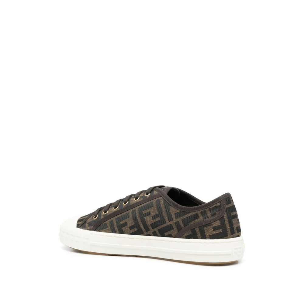 Fendi Brown Trainers - Low-Tops Men