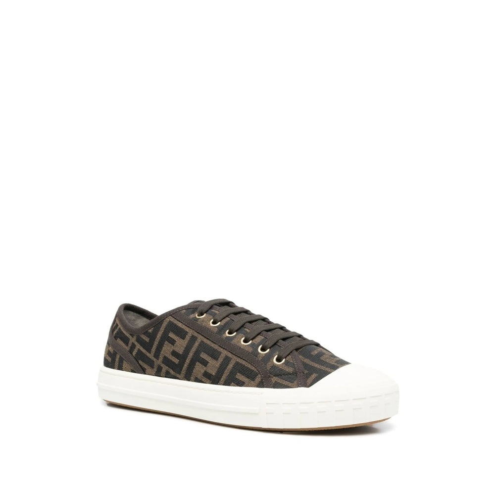 Fendi Brown Trainers - Low-Tops Men