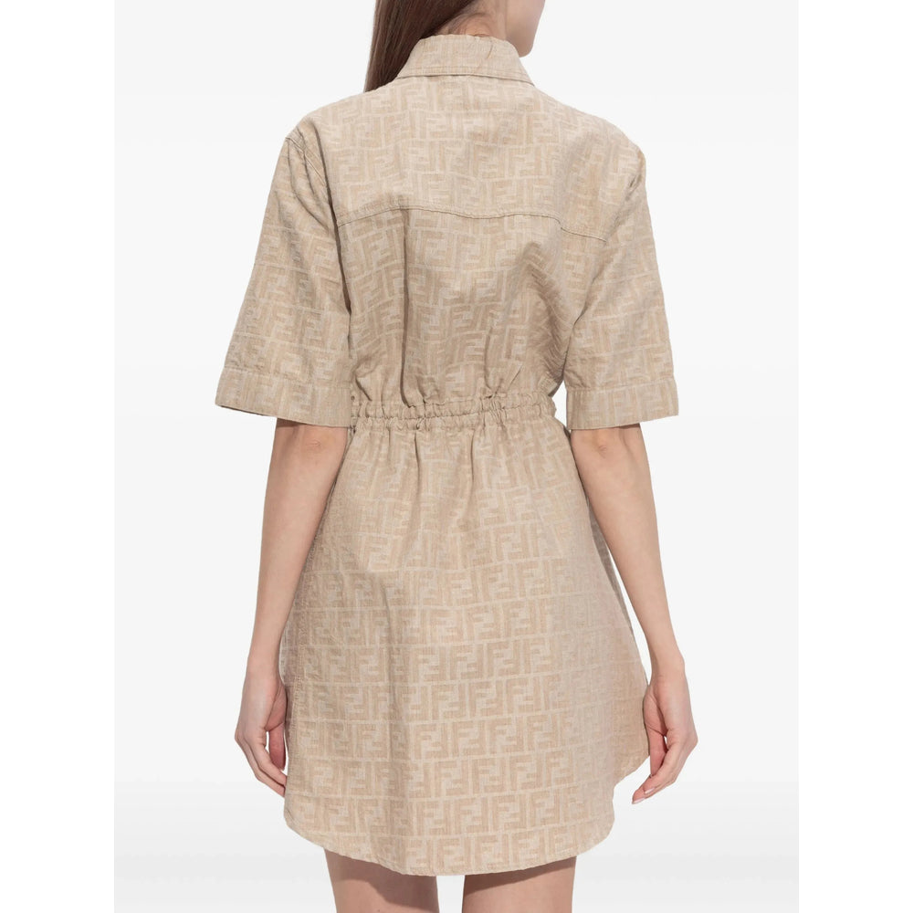Fendi Neutrals Dresses - Day Dresses Women