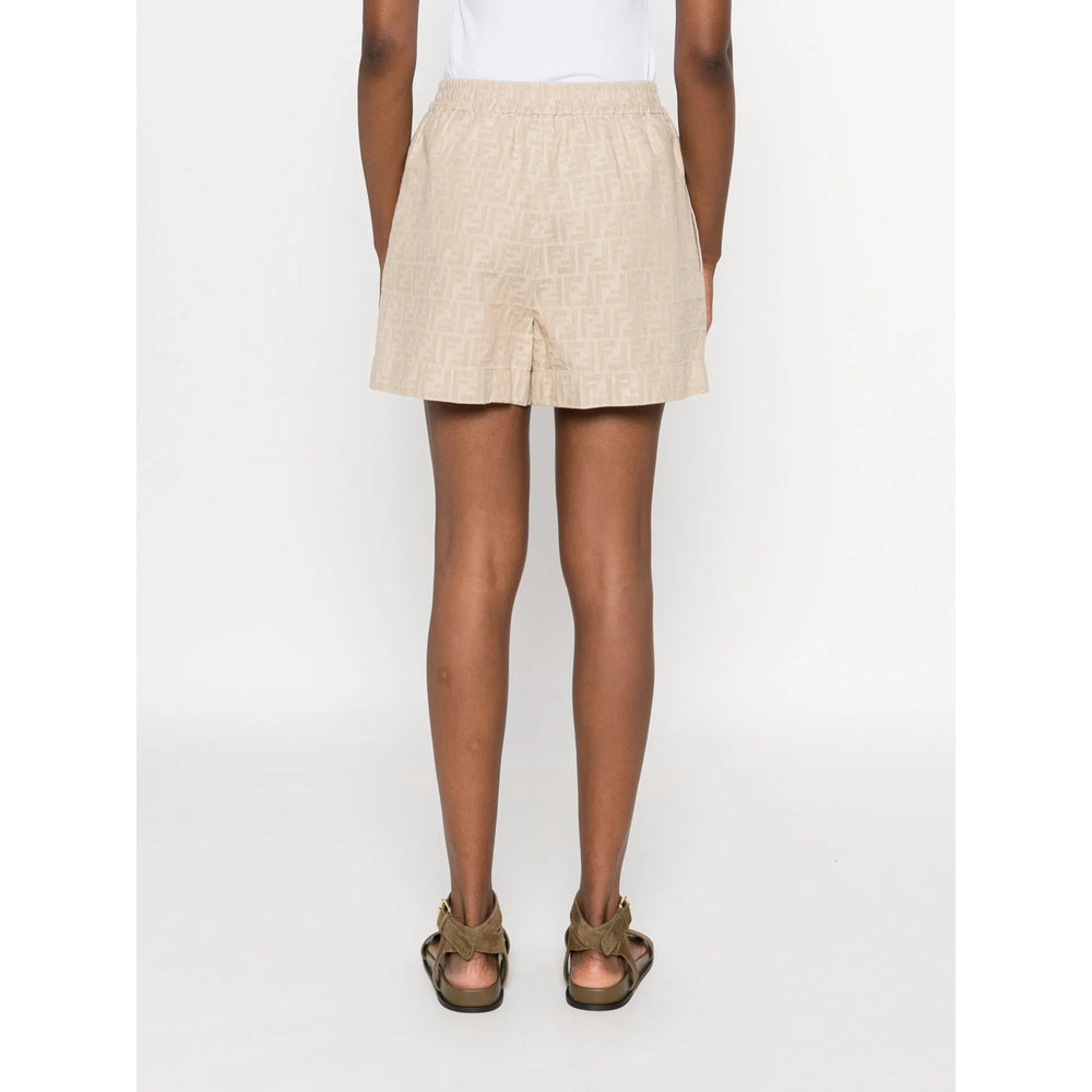 Fendi Neutrals Shorts - Short Shorts Women