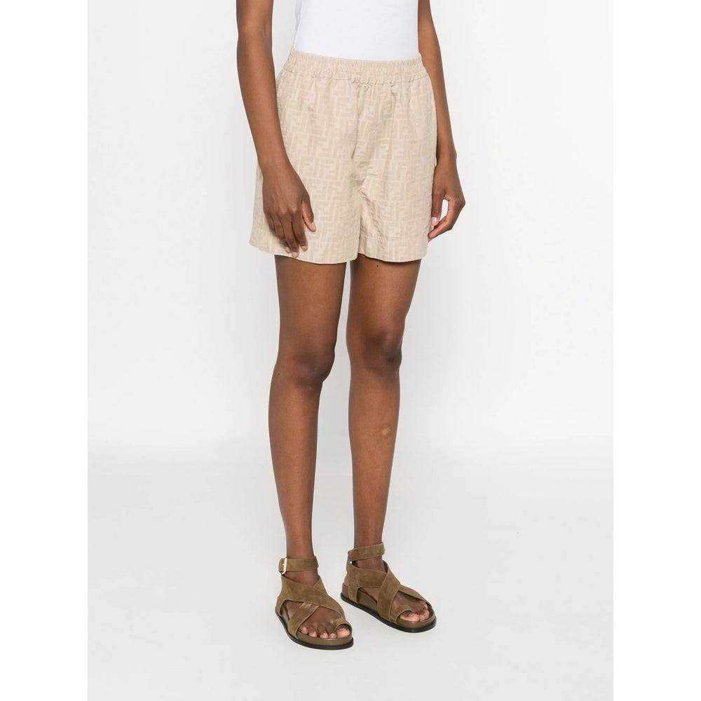 Fendi Neutrals Shorts - Short Shorts Women