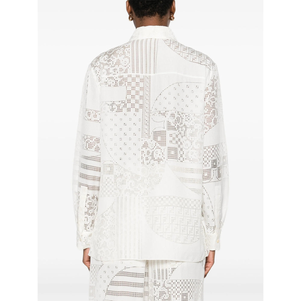 Fendi White Tops - Shirts Women