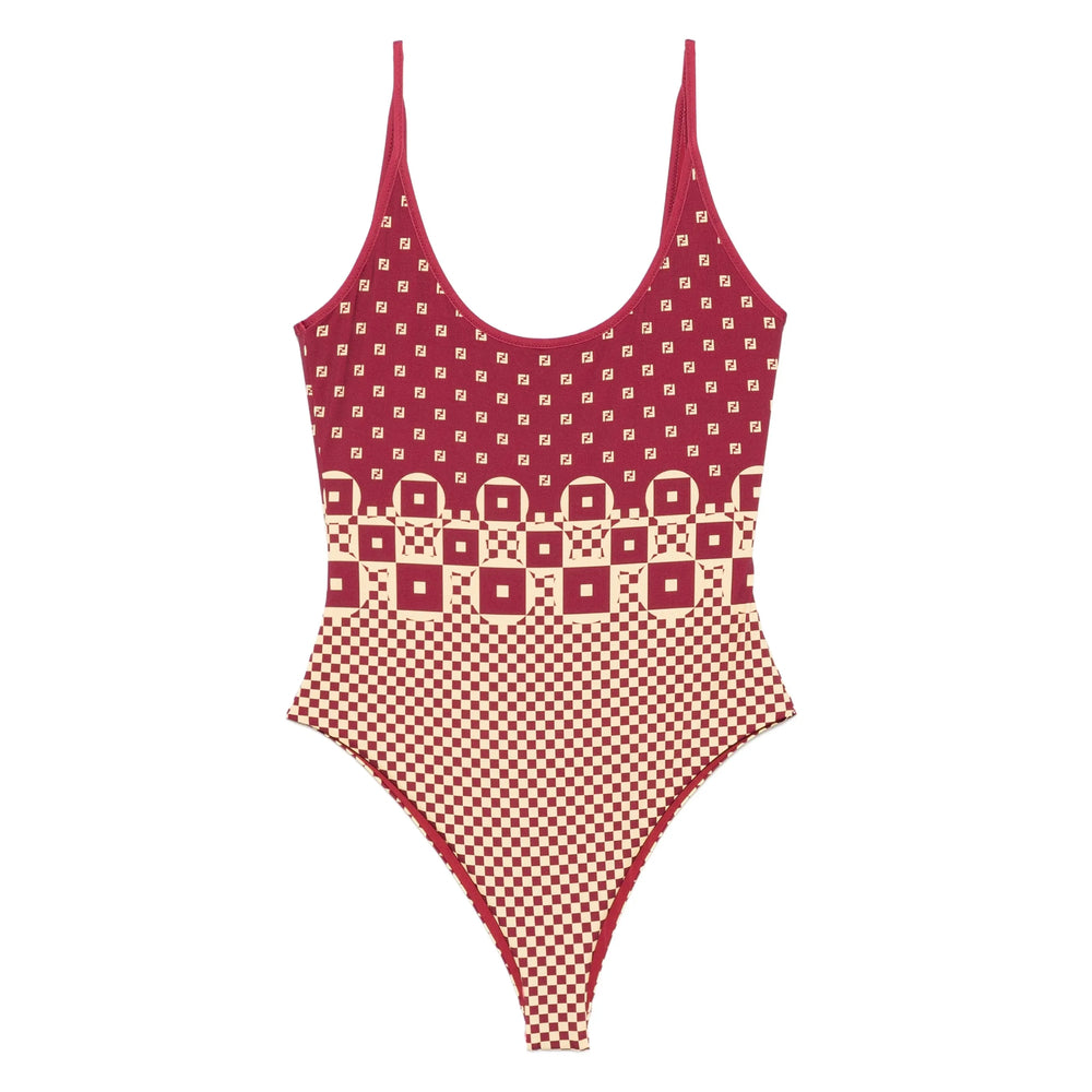 Fendi Red Beachwear - One-Pieces Women