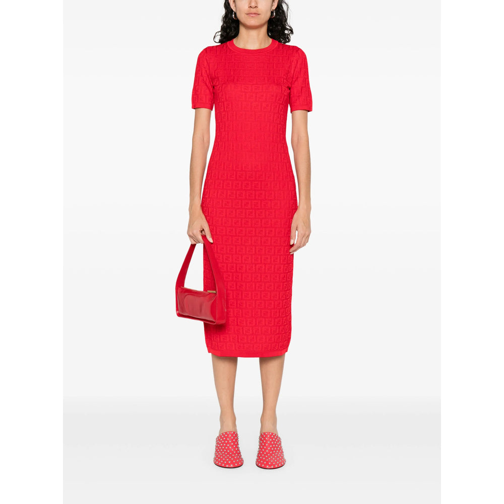 Fendi Red Dresses - Day Dresses Women