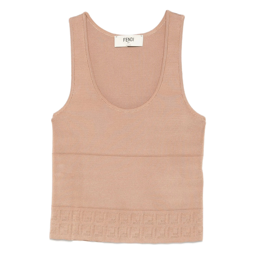Fendi Brown Tops - Vests & Tank Tops Women