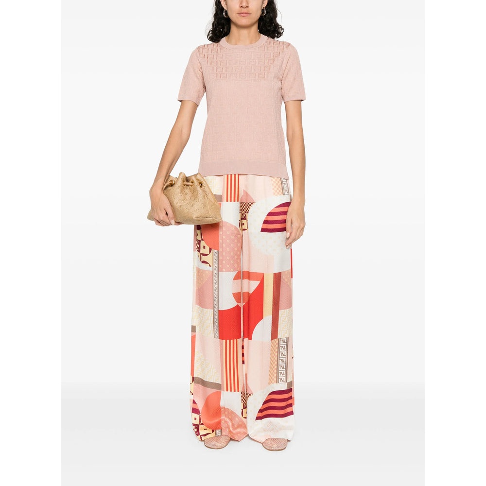 Fendi Pink Knitwear - Knitted Tops Women