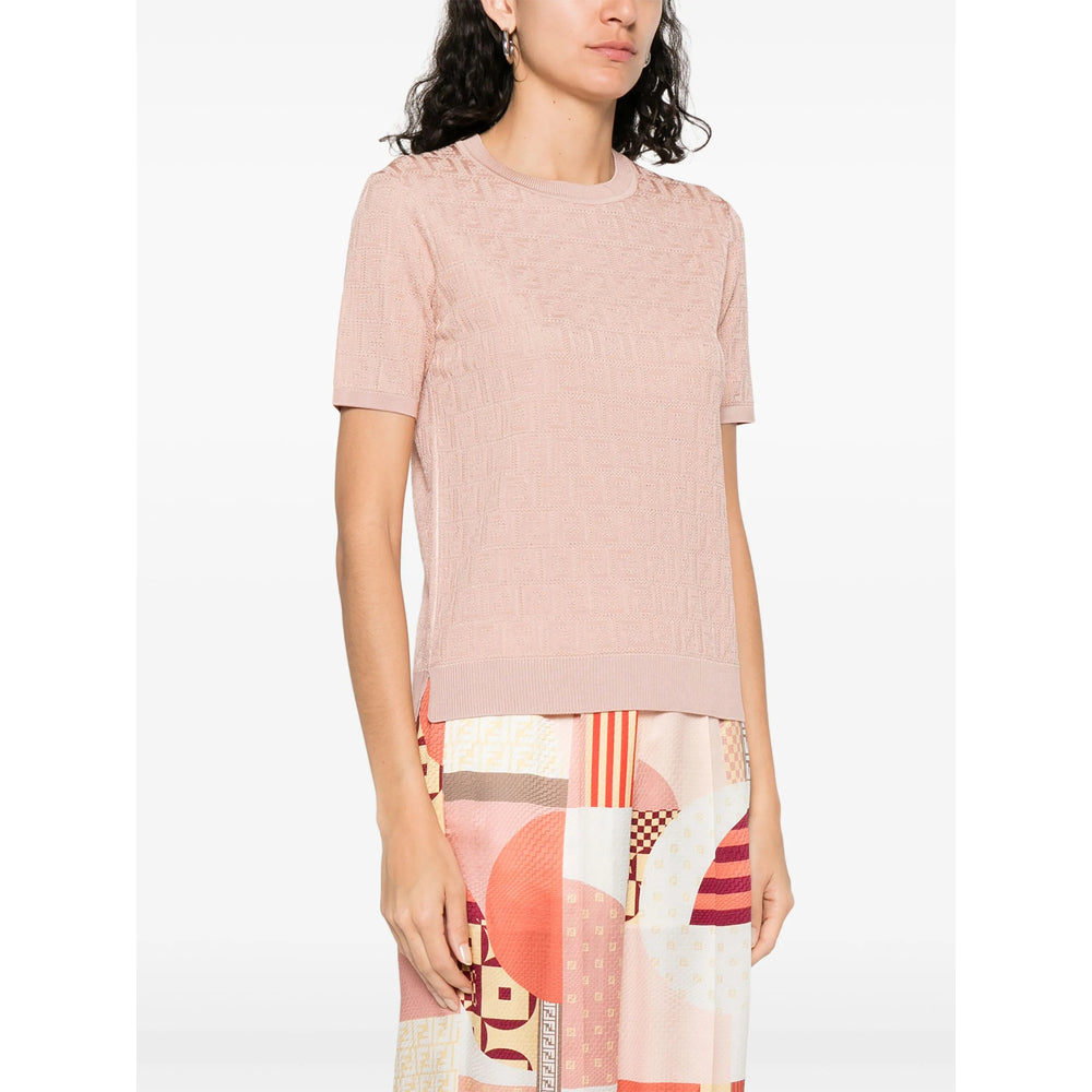 Fendi Pink Knitwear - Knitted Tops Women