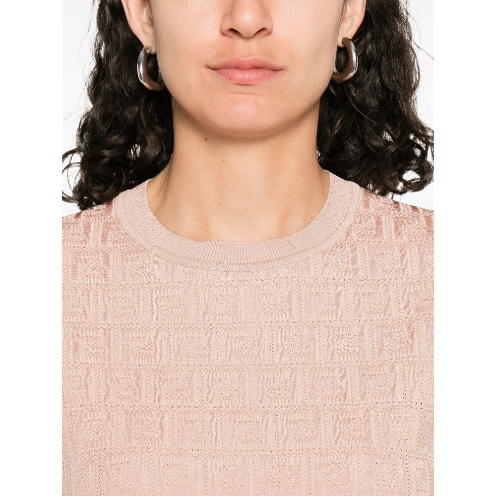 Fendi Pink Knitwear - Knitted Tops Women