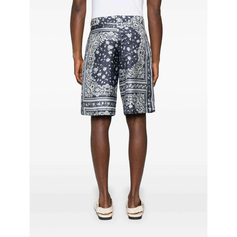Fendi Blue Shorts - Bermuda Shorts Men