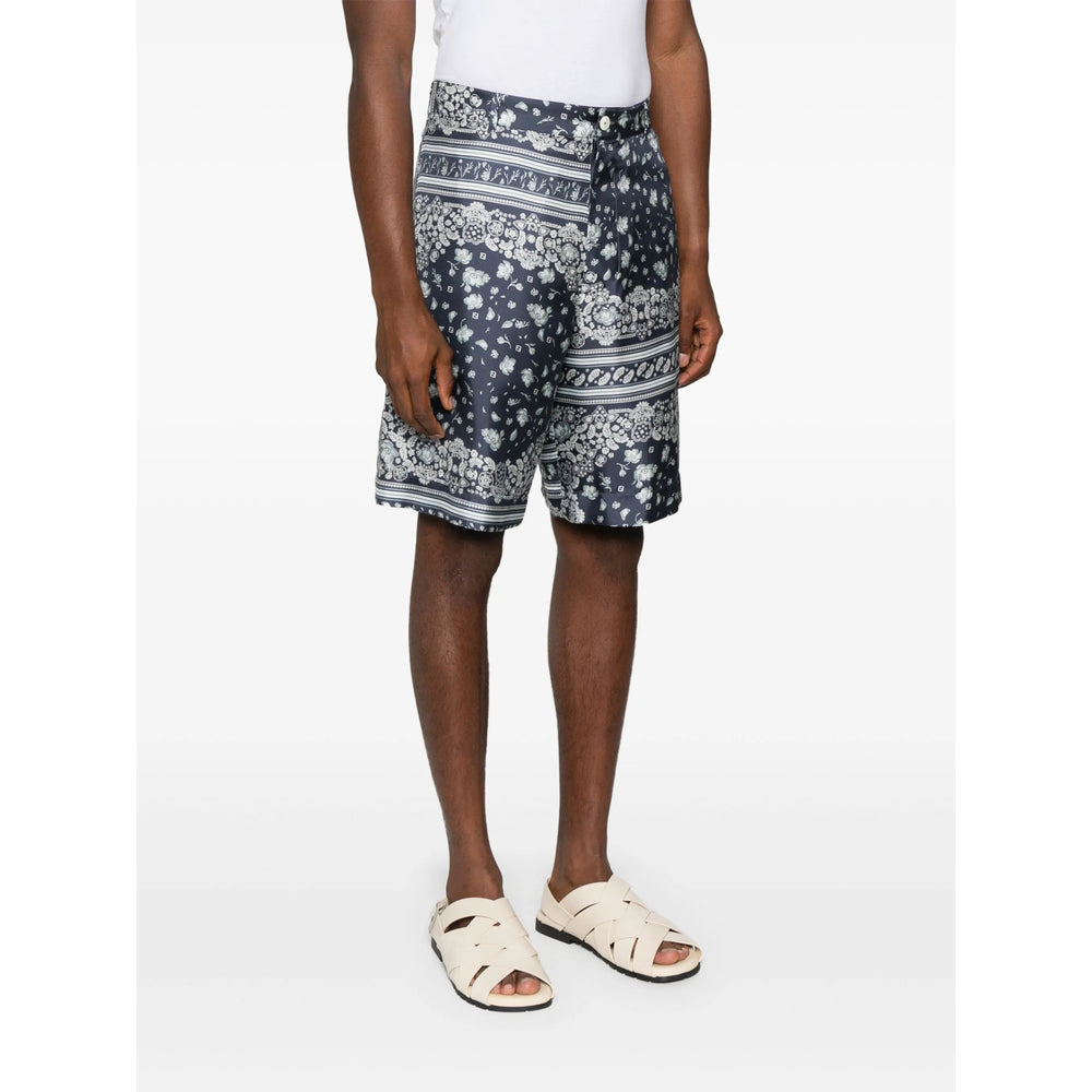 Fendi Blue Shorts - Bermuda Shorts Men