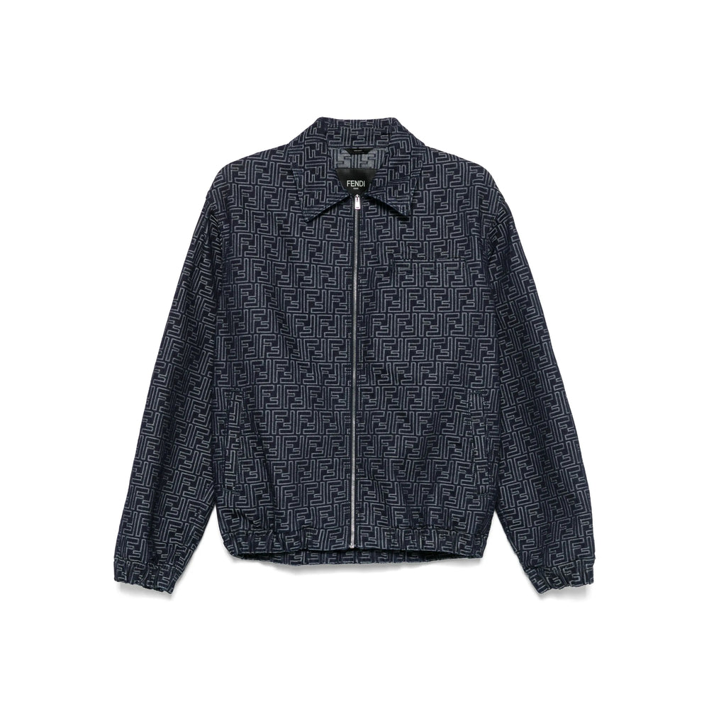 Fendi Blue Jackets - Bomber Jackets Men