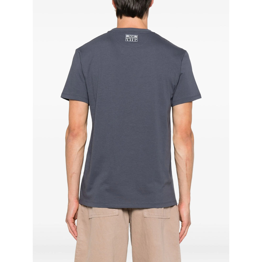 Fendi Blue T-Shirts & Vests - T-Shirts Men