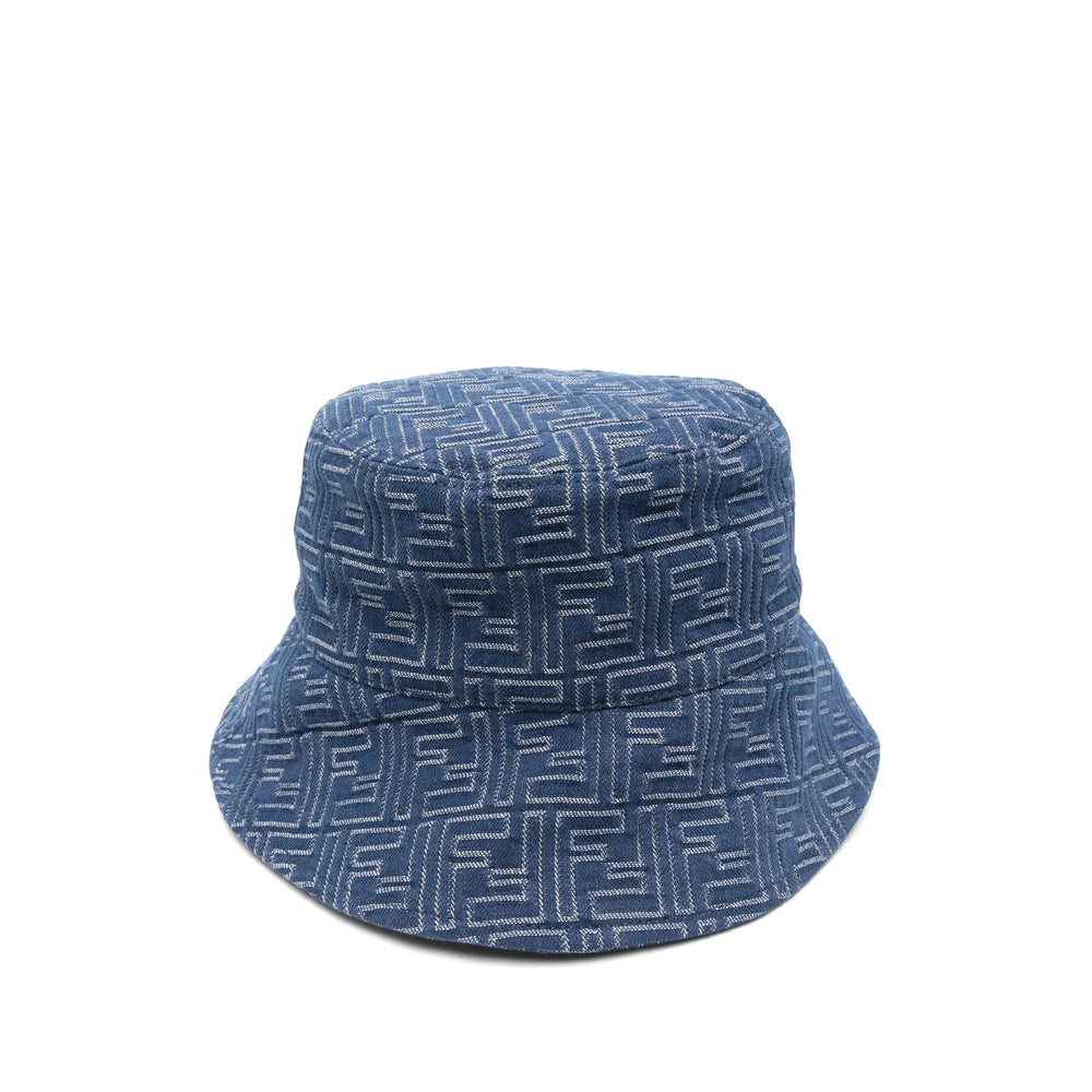 Fendi Blue Hats Men