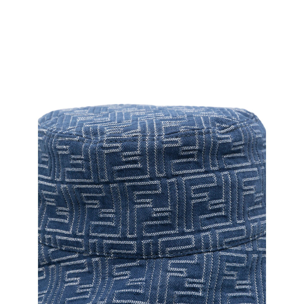 Fendi Blue Hats Men