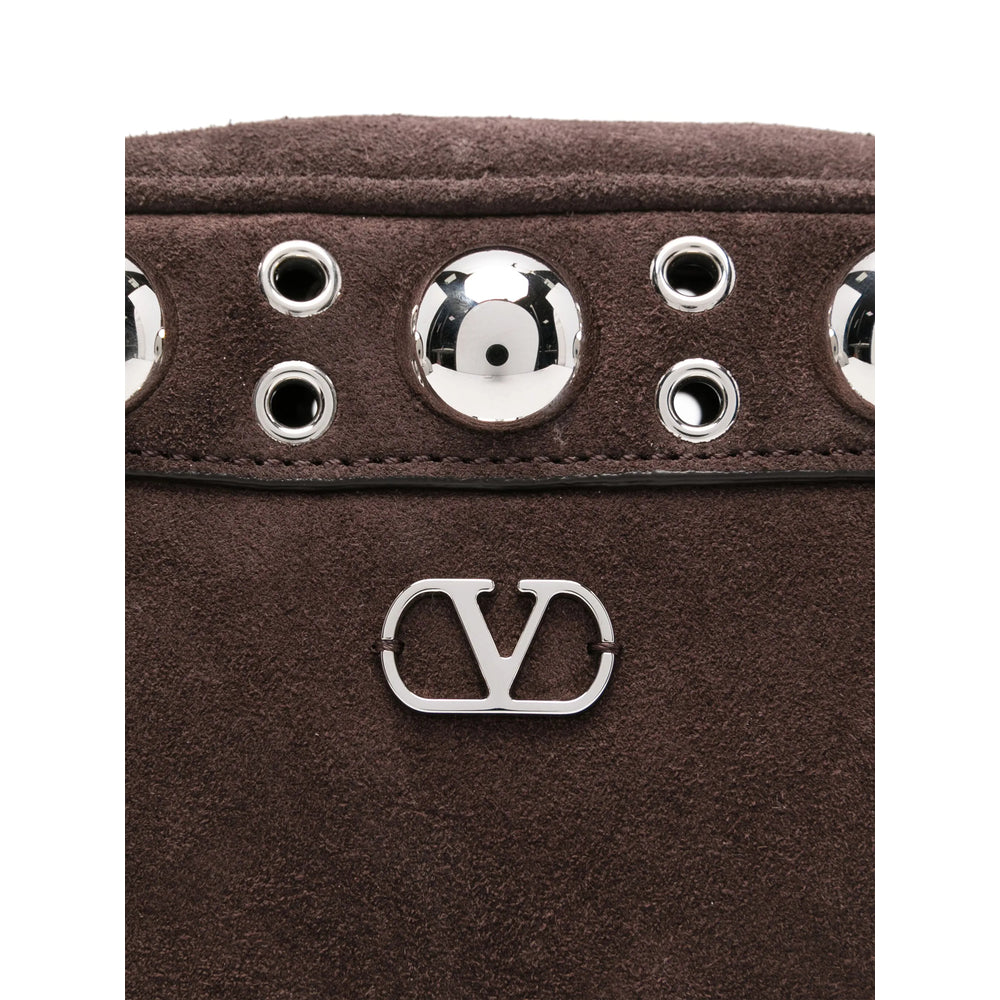 Valentino Garavani Brown Messenger Bags Men