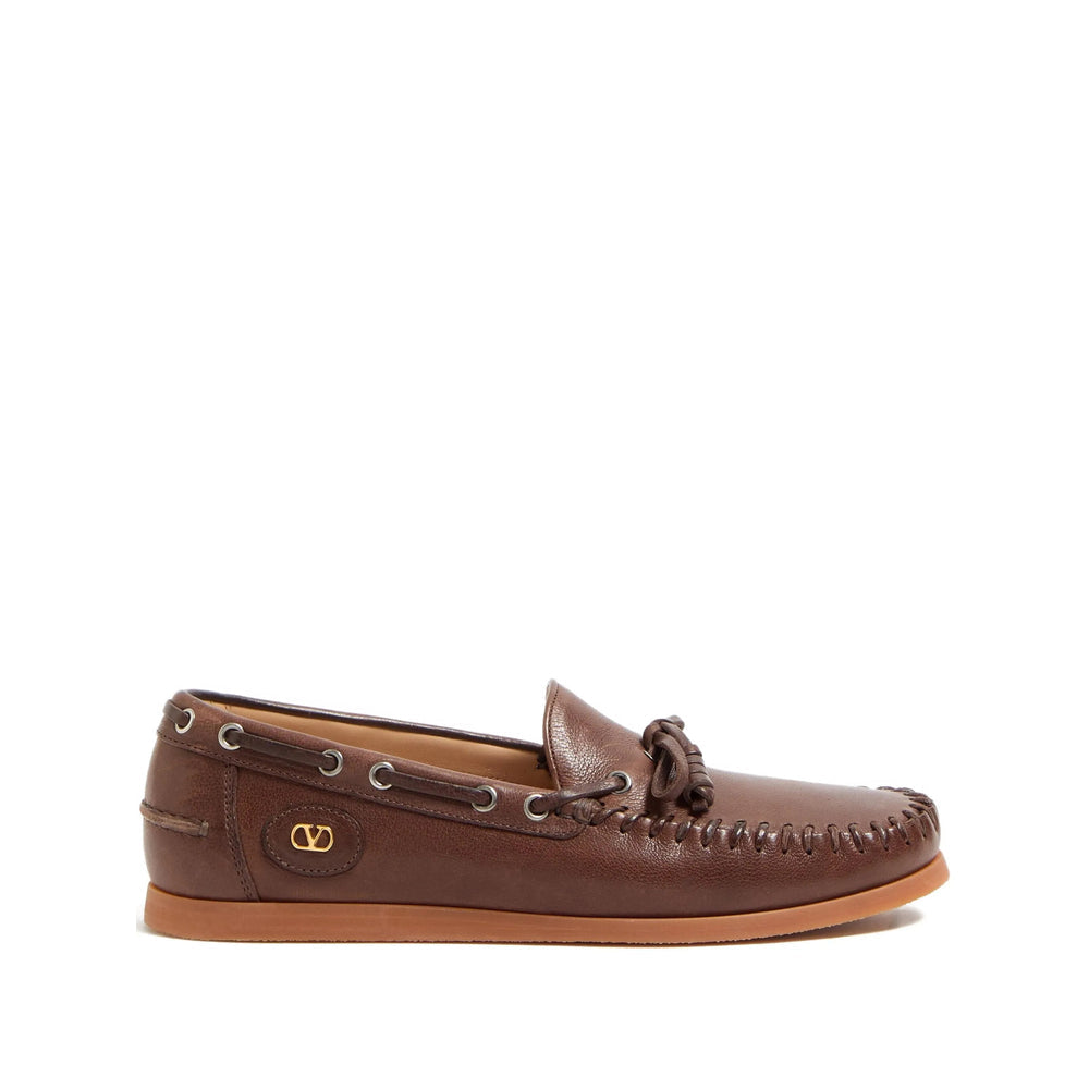 Valentino Garavani Brown Loafers Men