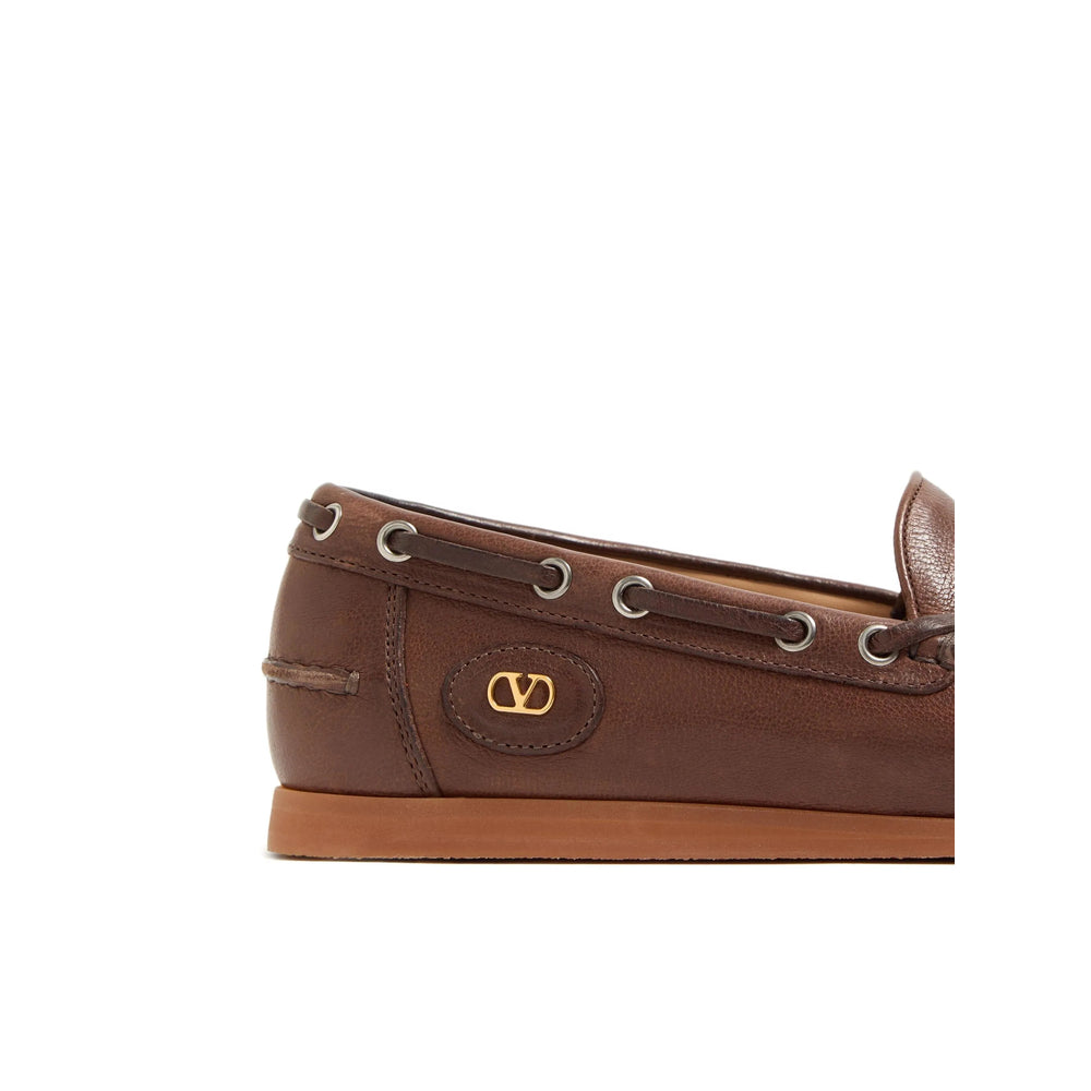 Valentino Garavani Brown Loafers Men