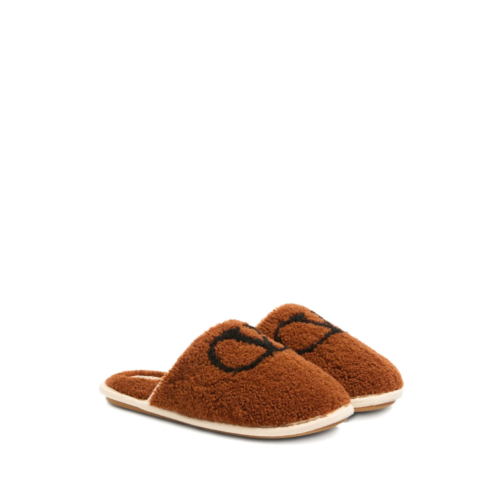 Valentino Garavani Brown Flip-Flops & Slides Men