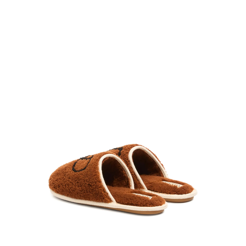Valentino Garavani Brown Flip-Flops & Slides Men