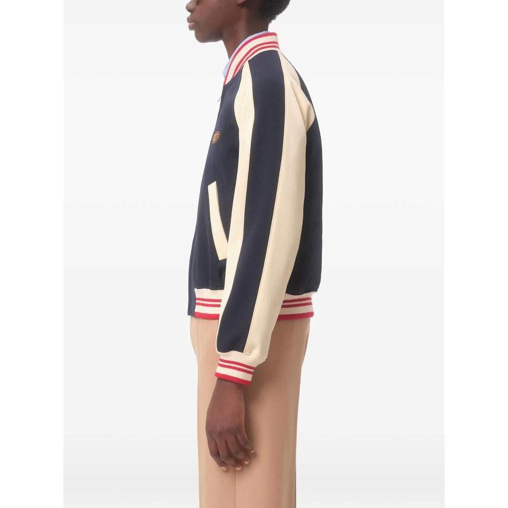 Valentino Blue Jackets - Bomber Jackets Men