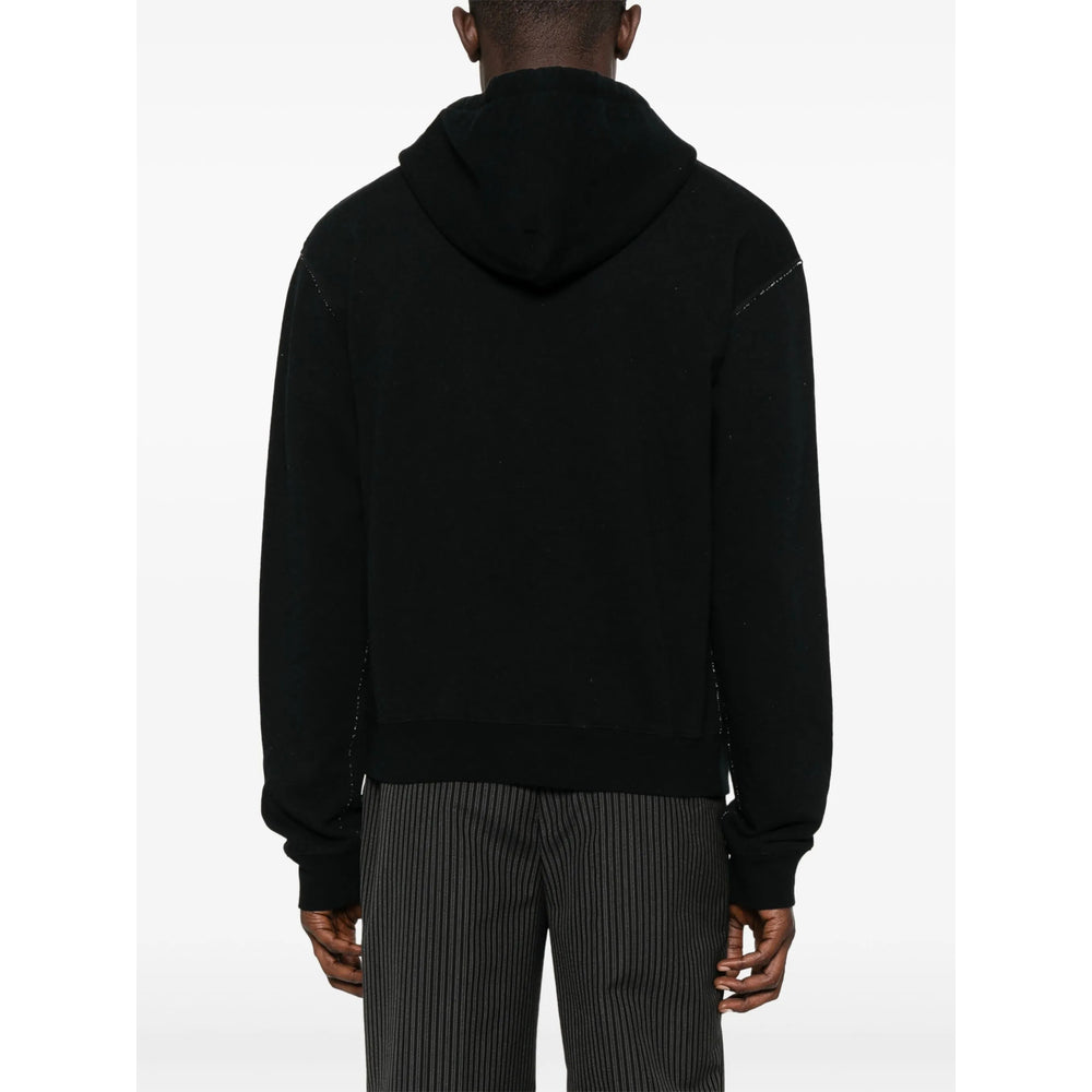 Valentino Black Sweaters & Knitwear - Hoodies Men