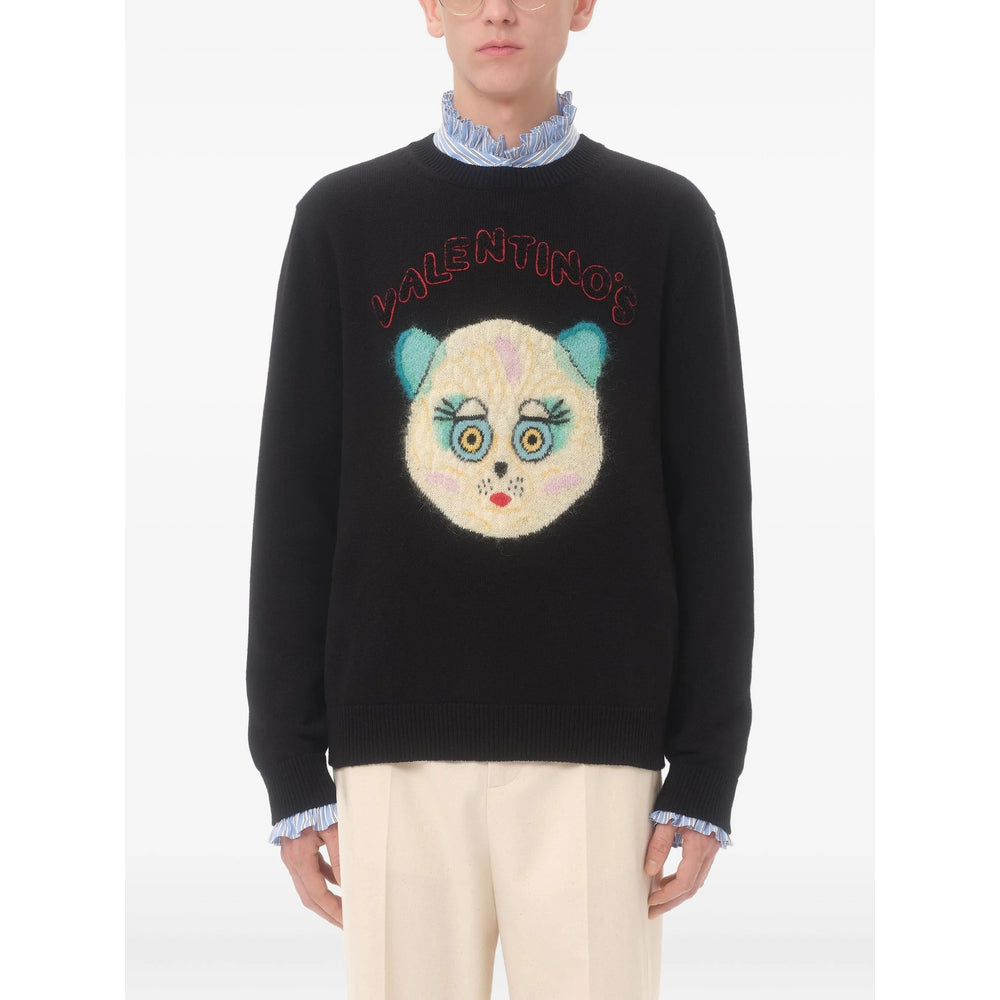 Valentino Black Sweaters & Knitwear - Jumpers Men