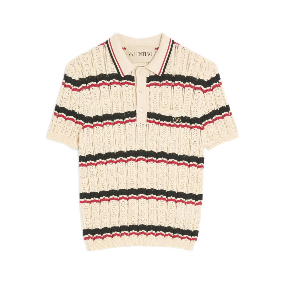 Valentino Neutrals Polo Shirts Men
