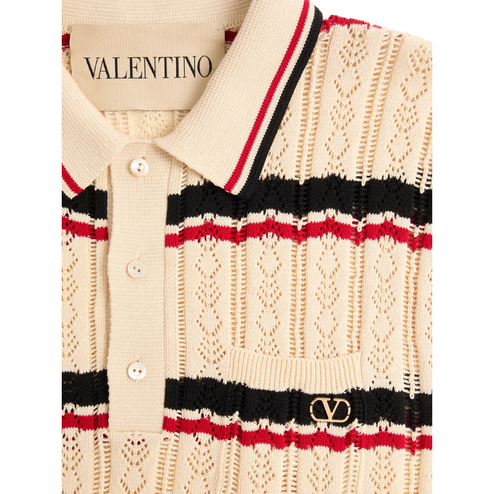 Valentino Neutrals Polo Shirts Men