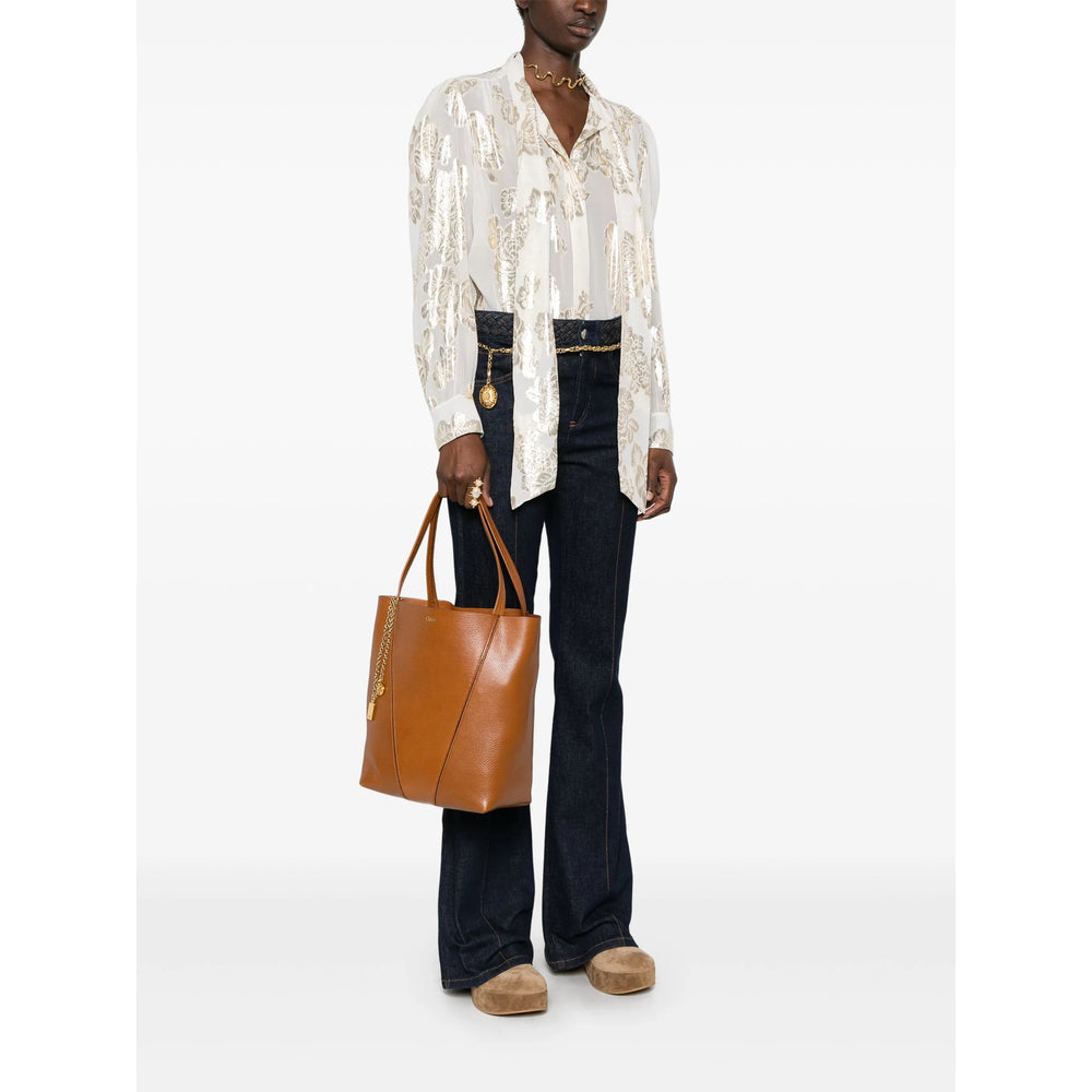 Chloé Brown Tote Bags Women