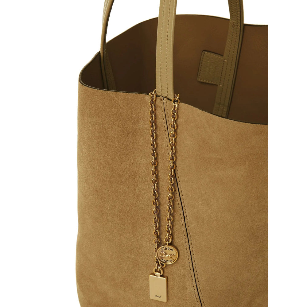 Chloé Brown Tote Bags Women
